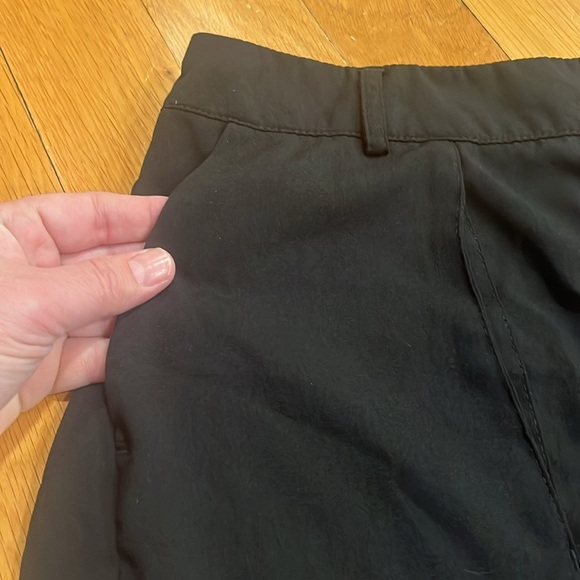 a.new day women’s black 100% polyester shorts size large . - Picture 7 of 10